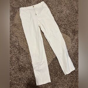 Straight Leg Linen Pants